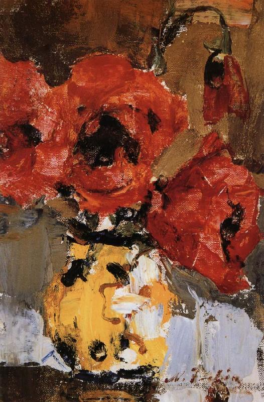 Nikolay Fechin Poppy oil painting image